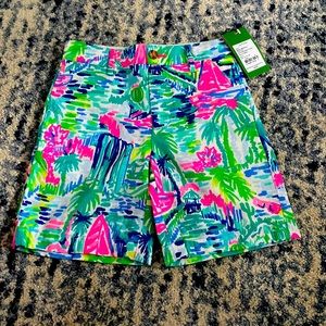 Lilly Pulitzer boys Beaumont shorts nwt size 4
